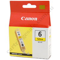 Genuine Canon BCI6Y Yellow Ink Cartridge