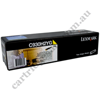 Genuine Lexmark C930H2YG Yellow Toner Cartridge