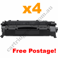 4 xCompatible Canon CART319II HY Black Toner Cartridge FreePosta