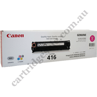 Genuine Canon CART416M Magenta Toner Cartridge