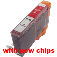 Compatible HP 564XL Magenta (CB324WA) Ink Cartridge New Chip