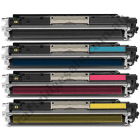 A Set Compatible HP CE310A - CE313A Toner Cartridges