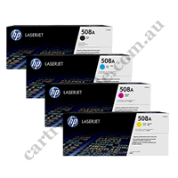 A Set Genuine HP CF360A-CF363A Toner Cartridges B/C/M/Y