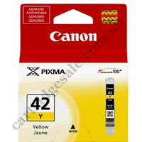 Genuine Canon CLI42Y Yellow Ink Cartridge