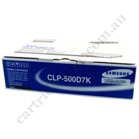 Genuine Samsung CLP500D7K Black Toner Cartridge