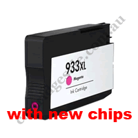 Compatible HP 933XL (CN055AA) Magenta Ink Cartridge New Chip