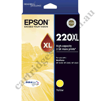 Genuine Epson T2944/220XL High Yield Yellow Ink Cartridge