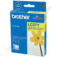 Genuine Brother LC37Y Yellow Ink Cartridge