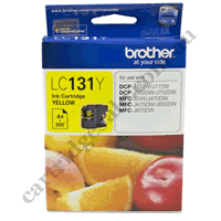 Genuine Brother LC131 Yellow Ink Cartridge