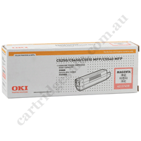 Genuine OKI TCOC5250MAGENTA Magenta Toner Cartridge