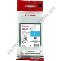 Genuine Canon PFI101C Cyan Ink Cartridge