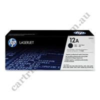 Genuine HP 12A (Q2612A) Black Toner Cartridge