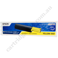 Genuine Epson S050187 Yellow Toner Cartridge