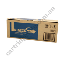 Genuine Kyocera TK584C Cyan Toner Cartridge