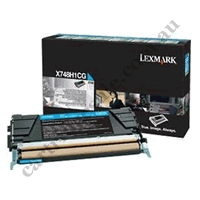 Genuine Lexmark X748H1CG HY Cyan Toner Cartridge