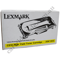 Genuine Lexmark 20K1402 Yellow Toner Cartridge High Capacity