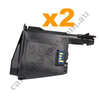 2 x Compatible Kyocera TK1119 Black Toner Cartridge
