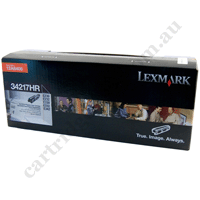 Genuine Lexmark 34217HR Black Toner Cartridge