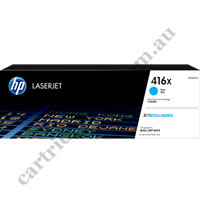Genuine HP W2041X (416X) High Yield Cyan Toner Cartridge