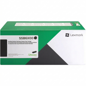 Genuine Lexmark 55B6X00 Extra HY Black Toner Cartridge