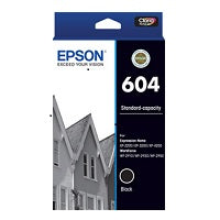 Genuine Epson T10G1/604 Black Ink Cartridge