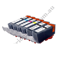 Any 6 Compatible Canon PGI650XLBK CLI651XLBK/C/M/Y Ink Cartridge