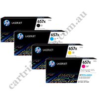 A Set Genuine HP CF470X-CF473X Toner Cartridges B/C/M/Y