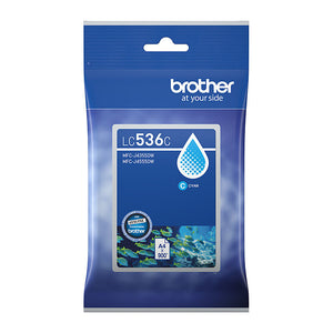 Genuine Brother LC536C Cyan Ink Cartridge