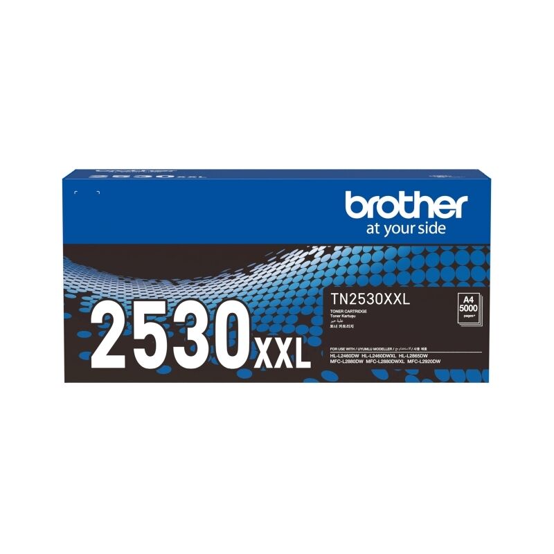 Genuine Brother TN2530XXL Super High Yield Black Toner Cartridge