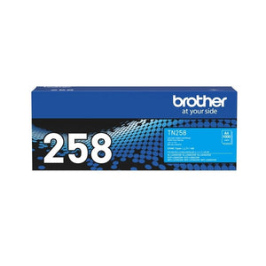 Genuine Brother TN258C Cyan Toner Cartridge