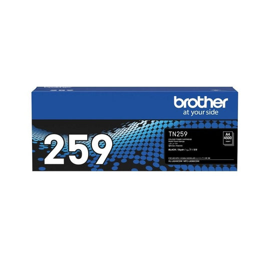 Genuine Brother TN259BK High Yield Black Toner Cartridge