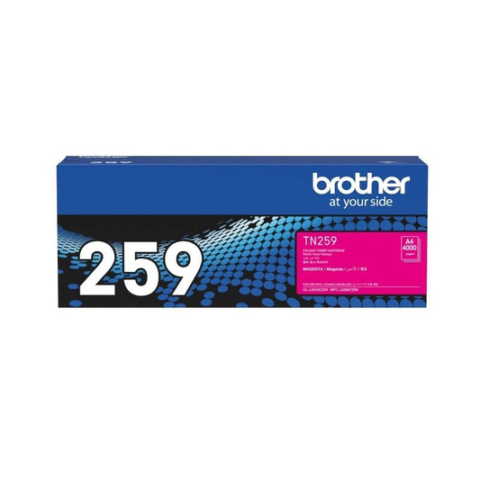 Genuine Brother TN259M High Yield Magenta Toner Cartridge