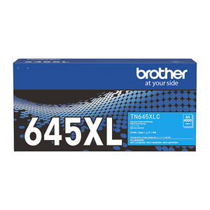 Genuine Brother TN645XLC High Yield Cyan Toner Cartridge