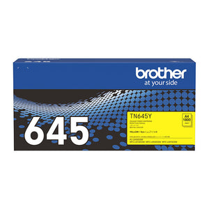 Genuine Brother TN645Y Yellow Toner Cartridge