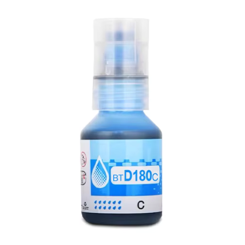 Compatible Brother BTD180C Cyan Ink Bottle