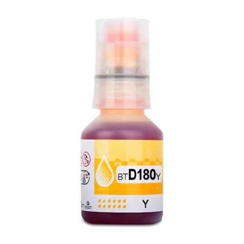 Compatible Brother BTD180Y Yellow Ink Bottle