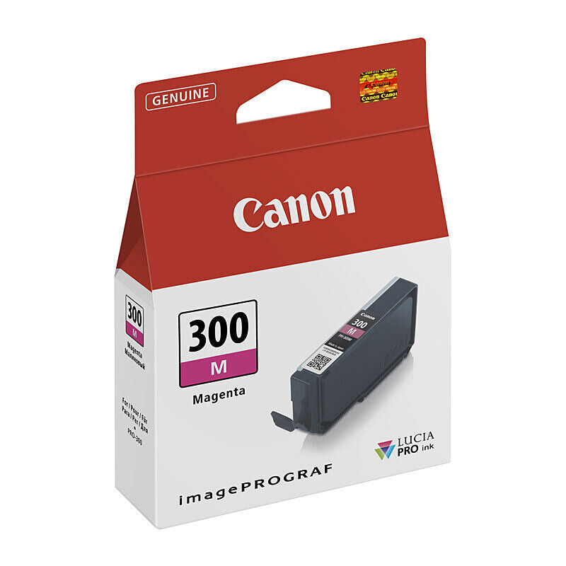 Genuine Canon PFI300M Magenta Ink Cartridge