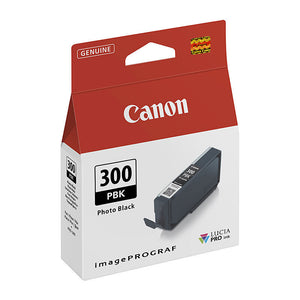 Genuine Canon PFI300PBK Photo Black Ink Cartridge
