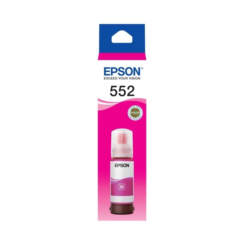 Genuine Epson T552/T06W3 EcoTank Magenta Ink Bottle