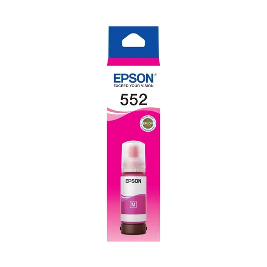 Genuine Epson T552/T06W3 EcoTank Magenta Ink Bottle