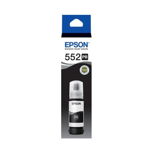 Genuine Epson T552/T06W1 EcoTank Photo Black Ink Bottle