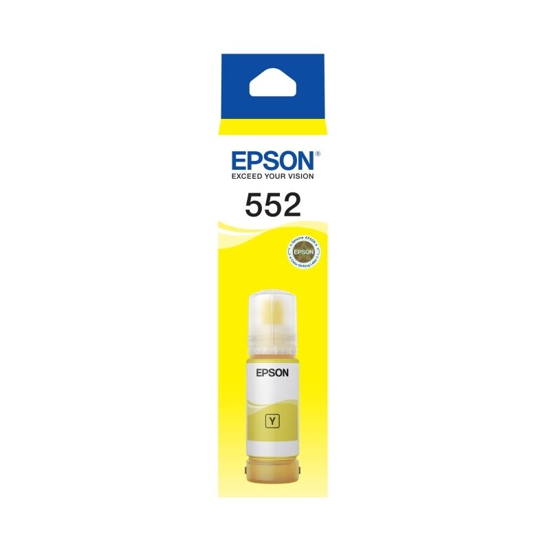 Genuine Epson T552/T06W4 EcoTank Yellow Ink Bottle