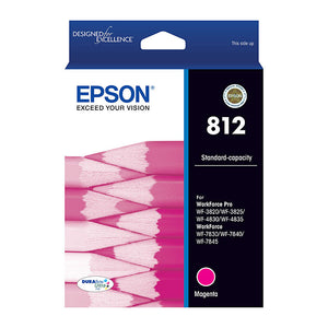 Genuine Epson T05D3/812 Magenta Ink Cartridge