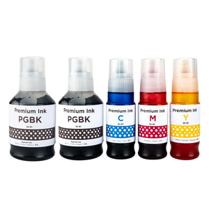 5 x Compatible Canon GI61 2xB 1x CMY Ink Bottles