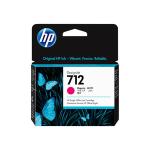 Genuine HP 712 Magenta 29ml Ink Cartridge 3ED68A