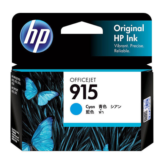 Genuine HP 915 Cyan 3YM15AA Ink Cartridge