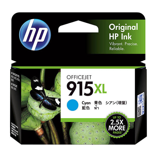 Genuine HP 915XL Cyan 3YM19AA Ink Cartridge