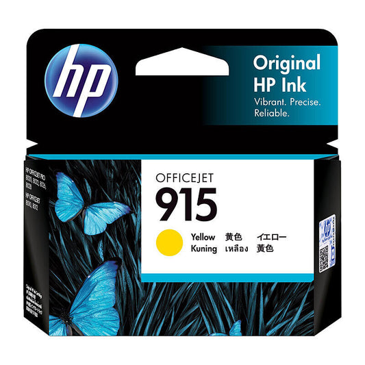 Genuine HP 915 Yellow 3YM17AA Ink Cartridge