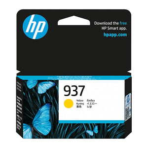 Genuine HP 937 Yellow (4S6W4NA) Ink Cartridge