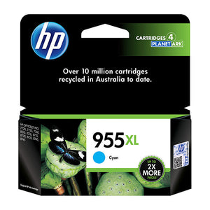 Genuine HP 955XL Cyan (L0S63AA) Ink Cartridge